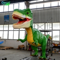 Zigong Gecai Fournisseur professionnel de modèle T-rex de dinosaures animatroniques de dessin animé