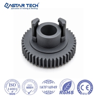 Assembly Friendly Plastic Injection Molding Gear With Snap Fit Clip Hub Acetal Wheel for Consumer Electronics Housings