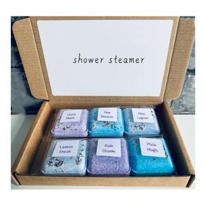 Cubo de Vapor para Ducha con Aceites Esenciales de Eucalipto Orgánicos de Lujo, Marca Privada Personalizada, con Flores Secas y Sales de Baño - Product Image 2