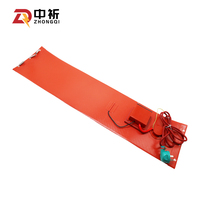 Almohadilla Calefactora Flexible de Silicona de 5V 12V 24V 110V 220V con Termostato y Controlador de Temperatura
