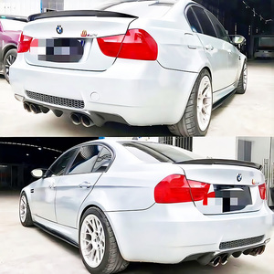 Difusor trasero de parachoques trasero de fibra de carbono modelo estilo V para BMW 3 Series E90 <span class=keywords><strong>M3</strong></span> 2006-2011 - Product Image 2