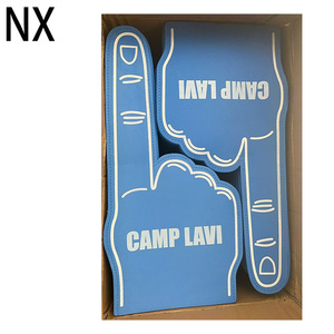 Kendi Spor Takım Logonuzu Özelleştirin <span class=keywords><strong>Eva</strong></span> Kişiselleştirilmiş Köpük Parmak Tezahürat Süngeri El Yapımı Yapın - Product Image 5