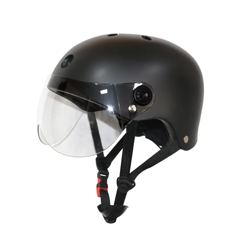Jeugd Volwassen Urban Road Oem Custom Elektrische Fiets Scooter Helm Voor Ebike Escooter Skate Helm Met Lens