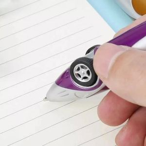 Bolígrafo Divertido Personalizado con Forma de Auto de Carreras y Ruedas Giratorias, Bolígrafo Novedoso para Niños, Regalo y Obsequio Promocional para Eventos Empresariales - Product Image 4