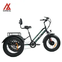 Ezreal bicicleta elétrica barata, bicicleta de bicicleta e triciclo adulto para entrega