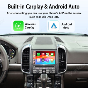 Boîtier décodeur sans fil CarPlay Android Auto pour Porsche Cayenne 2007-2016, système Linux Viknav, interface de mise à niveau - Product Image 4