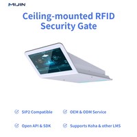 Système de contrôle d'accès IA pour bibliothèques intelligentes : Portes de sécurité avec capteur RFID et système de comptage de personnes