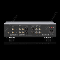 Préamplificateur à tubes MUZISHARE R90 6KE8*6/12AX7*2/12DT5/17BE3, entièrement équilibré, réglage de la fréquence phono avec télécommande