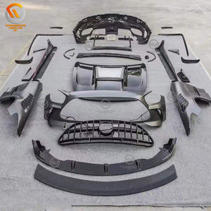 Kit de parachoques delantero de fibra de carbono para coche, accesorios de sintonización, serie negra, para Benz AMG GT GTS GT <span class=keywords><strong>GTR</strong></span> - Product Image 5