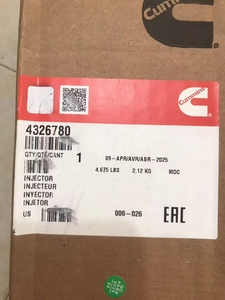 Piezas de maquinaria de construcción-Inyector de combustible de motor diésel QSK60-4326780 - Product Image 5