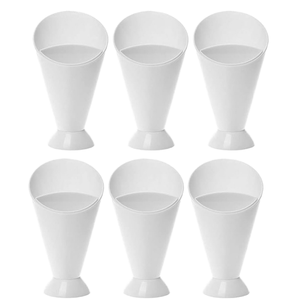 Support de cône de frites en plastique écologique de conception moderne avec le gobelet de trempage pour le récipient de casse-croûte - Product Image 3