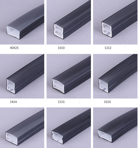 Nouveau tube LED en silicone étanche IP65, lumière néon noire, 10x10mm, 12*12MM, 10*15mm, 20*30mm, pour éclairage paysager, pour bande lumineuse de 8mm - Product Image 3