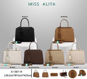 Sac bandoulière de luxe en cuir PU personnalisé avec logo, idéal pour la mode quotidienne des mamans d'âge mûr - Collection 2026 - Product Image 3
