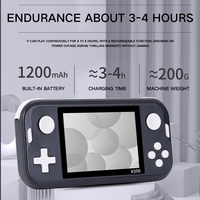 Vente chaude X350 3.5 pouces IPS écran lecteur de jeu portable Console de jeu vidéo rétro