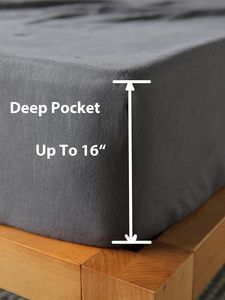 Nhà Sản Xuất Của Chất Lượng Cao 100% Cao Cấp Pháp Grown Dài Len Sợi Dùng Một Lần Tấm Ga Trải Giường <span class=keywords><strong>Linen</strong></span> Được Trang Bị <span class=keywords><strong>Set</strong></span> Lá Hot Tà Tà - Product Image 6