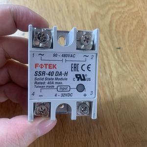 ตัวควบคุมตัวเข้ารหัสอุณหภูมิ <span class=keywords><strong>DA</strong></span>--<span class=keywords><strong>H</strong></span> <span class=keywords><strong>SSR</strong></span>-<span class=keywords><strong>40</strong></span>สินค้าใหม่ <span class=keywords><strong>fotek</strong></span> ไต้หวัน Yangming - Product Image 2