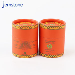 Caja de embalaje de cilindro de materiales seleccionados biodegradables embalaje de tubo de papel personalizado Kraft - Product Image 5