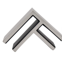 Abrazadera de Vidrio Cuadrada de Acero Inoxidable, Soporte para Vidrio de Balcón, Soporte para Estante de Vidrio, Abrazadera para Vidrio de 12 mm de Espesor