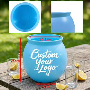 Cubeta de Hielo de Plástico PP <span class=keywords><strong>PC</strong></span> PS ABS PET Personalizada, Ligera, Duradera y Reutilizable <span class=keywords><strong>para</strong></span> Marcas de <span class=keywords><strong>Alcohol</strong></span> - Product Image 1
