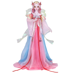 Poupées Bjd <span class=keywords><strong>pour</strong></span> filles en plastique de rêve, hauteur de 60 cm, 24 pouces, <span class=keywords><strong>pour</strong></span> faire soi-même les coiffures et le maquillage - Product Image 6