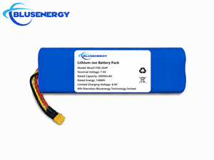 BLUSENERGY 21700 7.4V 20000mAh Paquete de Baterías de Iones de Litio 2S4P con Conector XT60 y BMS Integrado - Product Image 1