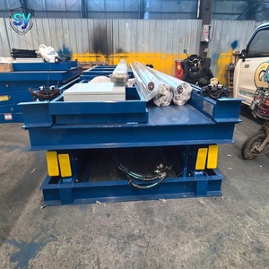 Plateforme élévatrice à ciseaux hydraulique fixe SY SYFSL en acier au carbone avec <span class=keywords><strong>plaque</strong></span> antidérapante à carreaux, capacité de charge industrielle de 6 à 12 tonnes, fabrication chinoise - Product Image 6