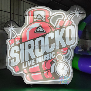 XIXI TOYS Custom 3M <span class=keywords><strong>H</strong></span> Pared de cartelera inflable con diseño de globo para eventos al aire libre Fiestas Festivales y DJ Telón de fondo - Product Image 2