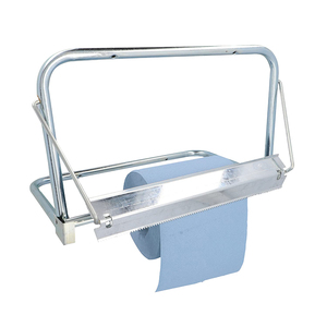 Jh-mech Tùy Chỉnh Jumbo Cuộn Dispenser Nhiệm Vụ Nặng Nề Rustproof Treo Tường Thép Mạ Kẽm Khăn Giấy Chủ - Product Image 1