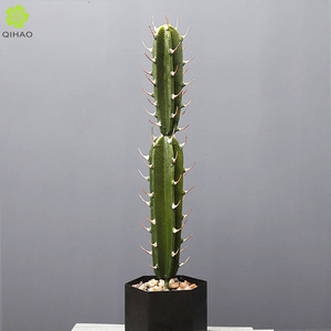 Artificial Cactus Potted <b>Plant</b> High Simulation <b>Plastic</b> Desktop Decor For Indoor Outdoor Use - Product Image 2