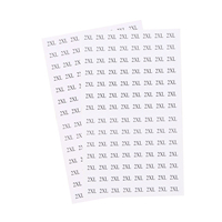XXS XS S M L XL 2XL 3XL taille étiquettes autocollantes papier vêtements taille étiquette ronde vêtements taille étiquettes pour vêtements