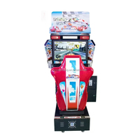 32 pouces HD Outrun simulateur de course automobile Durable métal adulte Arcade Game Machine monnayeur électronique vidéo en bois Amusement