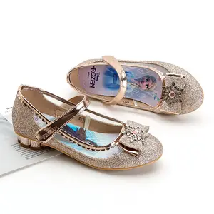 Zapatos informales para niños y niñas, zapatillas de baile con taladro de mariposa, zapatos de fiesta de princesa con brillo, ligeros, 2023
