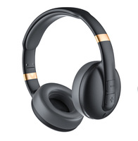 Casque stéréo de sport BT sans fil pour jeux téléphones ordinateurs MP3 casque sans fil personnalisé écouteurs supra-auriculaires