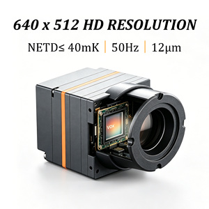 Module d'imagerie thermique ultra-léger 23g 640x512, fréquence d'images élevée 50Hz pour drone UAV et avec objectif de 6 à 75 mm H - Product Image 3