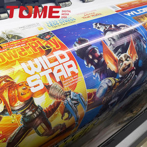 ป้ายแบนเนอร์แบบยืดหยุ่นวัสดุพิมพ์ฟรอนไลท์พีวีซีสำหรับพิมพ์ลายวัสดุโปสเตอร์แบบม้วนได้ - Product Image 3