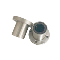 Roulement linéaire à bride ronde LMF6UU LMF8UU LMF12UU |   Bague de mouvement à bride à 4 boulons en acier chromé de précision P6 pour CNC et imprimante 3D