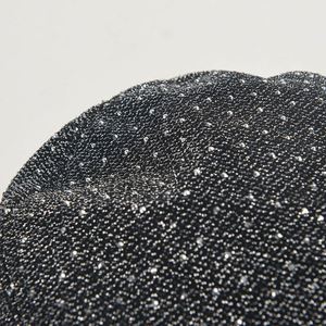 Autumn New Korean Version Rhinestone Starry Bucket <b>Hat</b> Women Lady Fashion Flat Top Trend Bucket <b>Hat</b> - Product Image 4