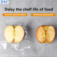 Sac de conservation sous vide en matériau PA/NY transparent gaufré de qualité alimentaire pour pizza, aliments pour animaux, chewing-gum, stockage de produits congelés