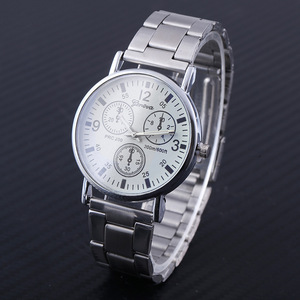 นาฬิกาข้อมือผู้ชาย Geneva รุ่น Neutral สายสแตนเลส หน้าปัดสามเข็ม ระบบควอตซ์ - Product Image 6