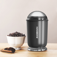 Moulin à café électrique portable en acier inoxydable de haute qualité, moulin à grains de café automatique