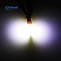 Haute luminosité LED T10 COB verre modèle intérieur lampe de lecture plaque d'immatriculation ampoules de recul largeur lumière Auto éclairage intérieur