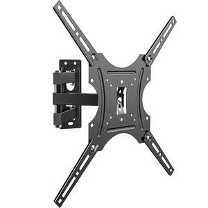 Support mural <span class=keywords><strong>TV</strong></span> à mouvement complet, <span class=keywords><strong>bras</strong></span> <span class=keywords><strong>articulé</strong></span> VESA 400x400, support <span class=keywords><strong>TV</strong></span> inclinable à <span class=keywords><strong>180</strong></span> <span class=keywords><strong>degrés</strong></span>, charge 40 kg pour téléviseurs de 14 à 55 pouces, directement de l'usine - Product Image 2