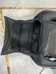 OEM High-quality Black Pet Sling Bag and Pet Carrier Bag, Extendable for Good Pet Ventilation. - Product Image 3