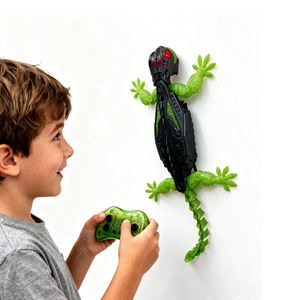 Robot eléctrico recargable RC Magic Climbing Wall Lizaed Sticky Lizard Gecko Lizard novedad para niños divertidos juguetes para aliviar el estrés - Product Image 5