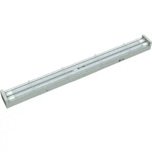 Corpo In Acciaio CE Apparecchio di Alta Lumen G13 Doppio T8 Guardia Wire LED Batten Luce Del Tubo Del LED