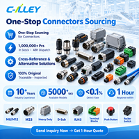 Connecteur IDC à pas de 2,0 mm, 4 broches, double rangée, à sertir, pour câble AWG 26, montage sur câble, AC/DC 100V 1,0A, pour faisceau de câbles