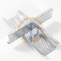 Profil en aluminium de système de suspension de plafond d'oméga de canal de fourrure de haute qualité pour le gypse d'extrémité de plafond