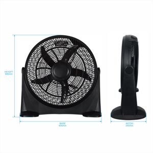 Sibolux Customization 20 Inch Table 60Cm Plastic <strong>Floor</strong> Powerful Box Electric Cooling <strong>Fan</strong> with <strong>Remote</strong> <strong>Control</strong> - Product Image 6