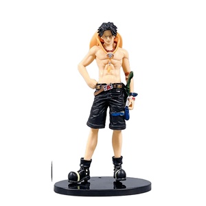 Figura de Anime de Portgas D. <span class=keywords><strong>Ace</strong></span>, Estatua Coleccionable de PVC con Base para Exhibición en Estante, Decoración del Hogar, Regalo para Fanáticos del <span class=keywords><strong>Manga</strong></span> - Product Image 1