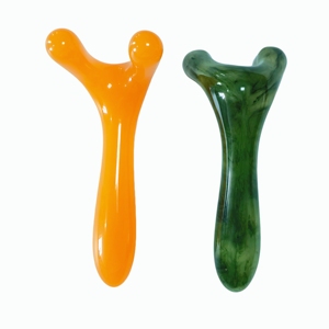 Herramienta de Masaje Gua Sha en Forma de Y de Resina, Tabla Ergonómica para Raspado Facial para el Cuidado de la Piel y Belleza - Product Image 6
